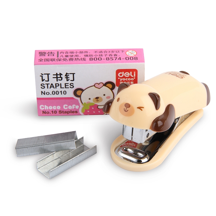得力0452订书机10#(卡式)(混)(台)